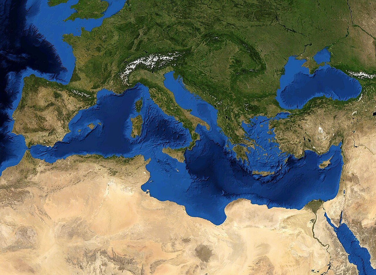 Mediterranean climate and sea warming
